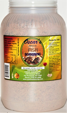 Fish Seasoning 4.25LB