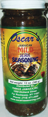 Oscar's Mild Jerk Seasoning 12 oz