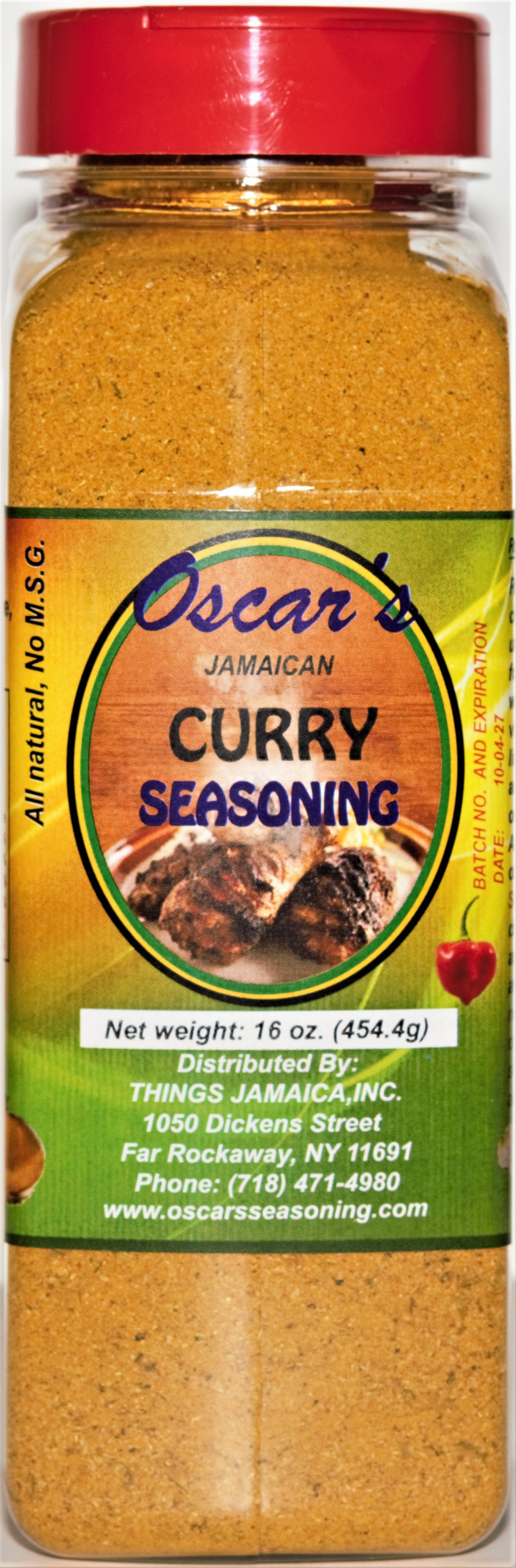 Curry Seasoning 16 oz